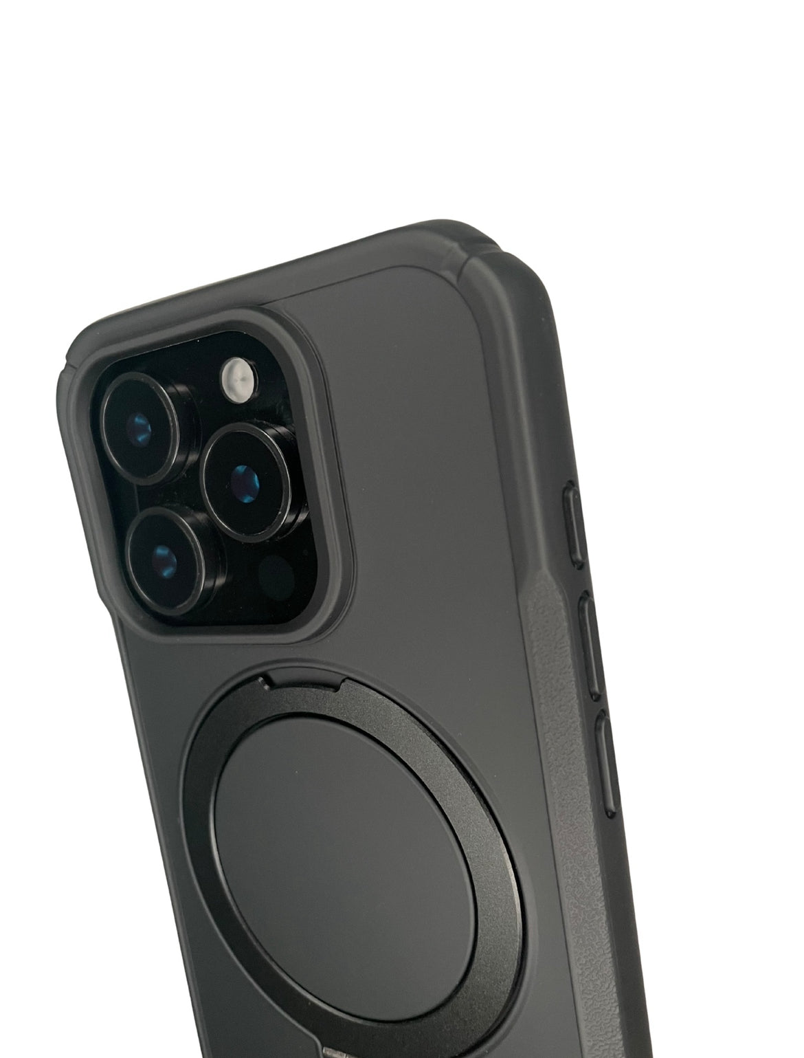 MatteShield MagSafe Kickstand Case - Black