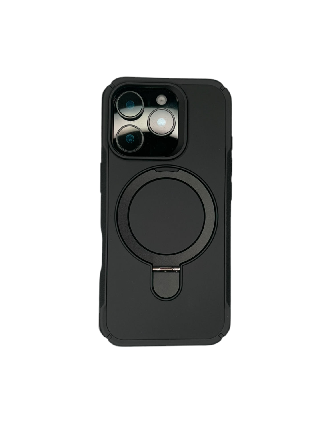 MatteShield MagSafe Kickstand Case - Black
