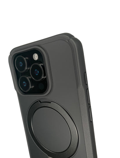 MatteShield MagSafe Kickstand Case - Black