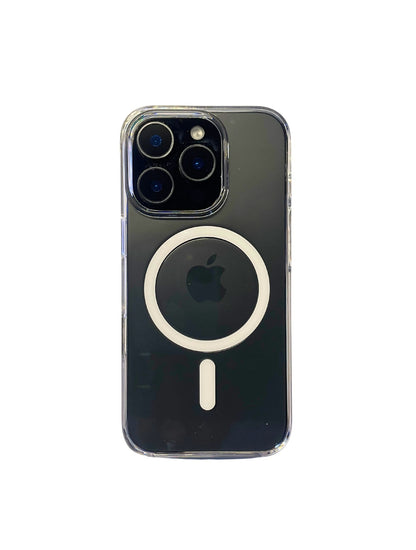 Transparent Hard Case with MagSafe (Anti-yellow) Drop Protection