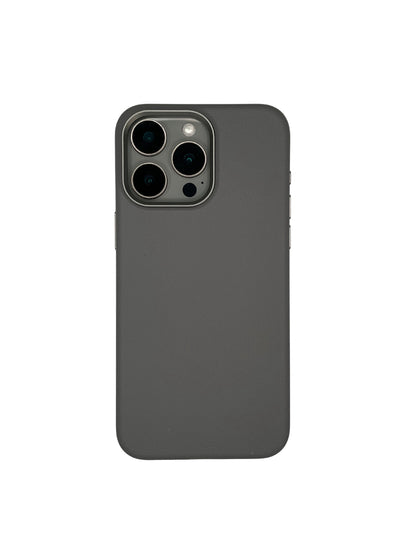 Premium Leather Case - Grey