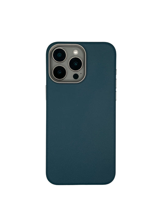 Premium Leather Case - Blue