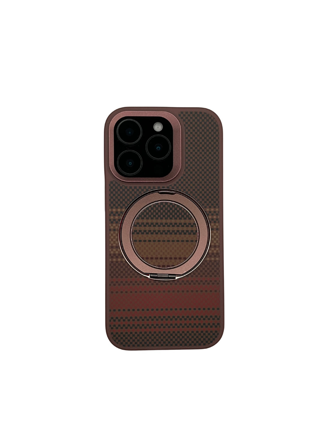 TerraCarbon MagSafe Kickstand Case- Copper Brown