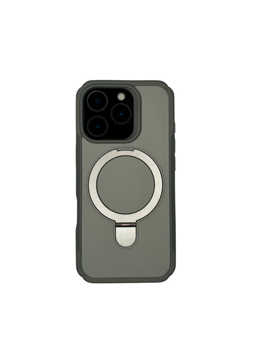 MatteShield MagSafe Kickstand Case - Grey