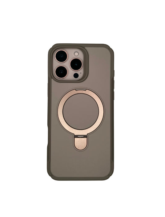 MatteShield MagSafe Kickstand Case - Golden