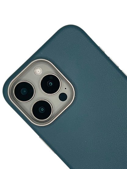 Premium Leather Case - Blue