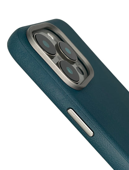 Premium Leather Case - Blue