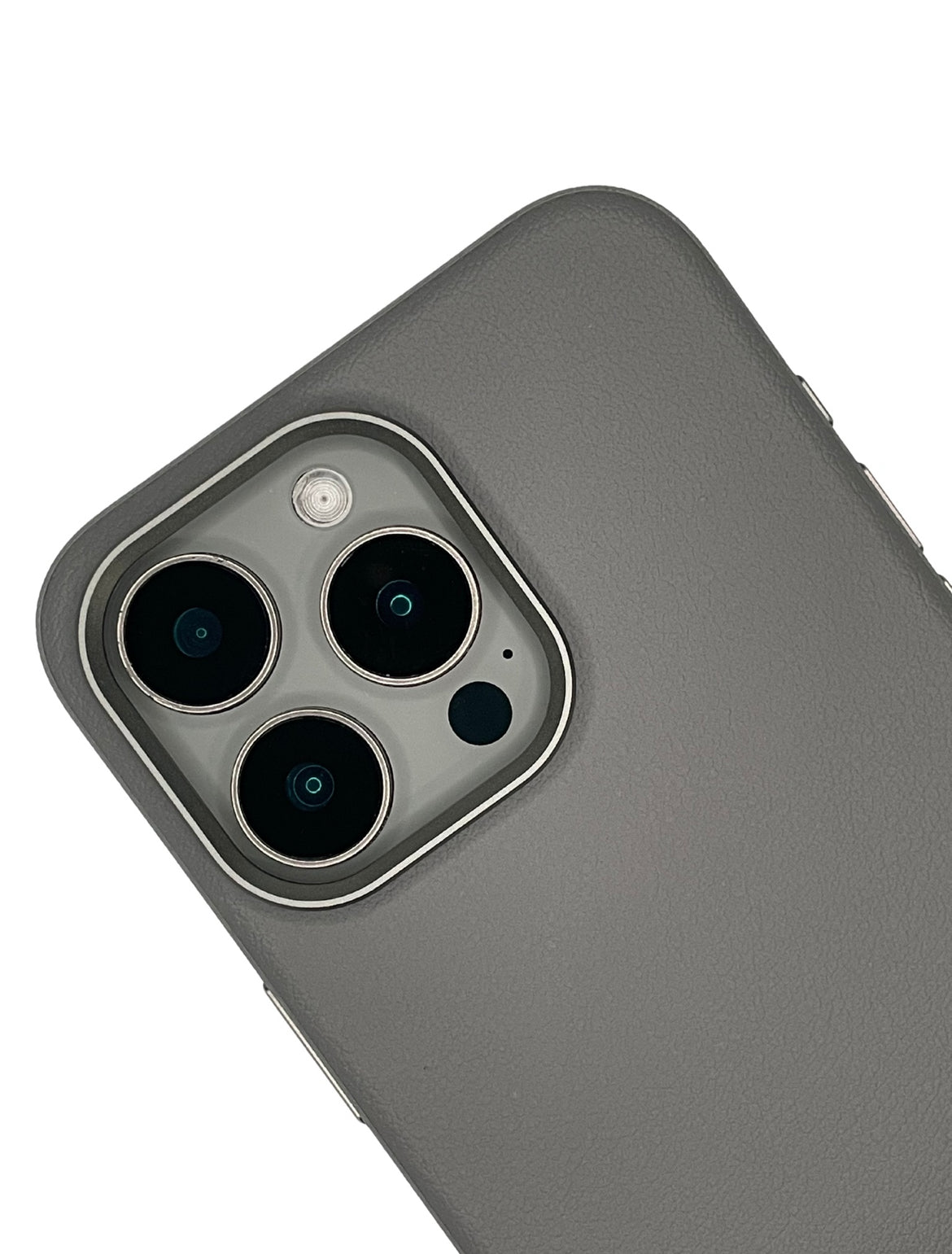 Premium Leather Case - Grey