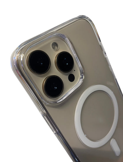 Transparent Hard Case with MagSafe (Anti-yellow) Drop Protection